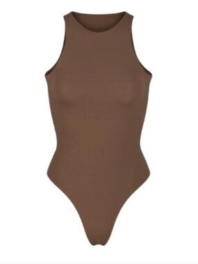 SKIMS - Fits Everybody High Neck Bodysuit - Oxide